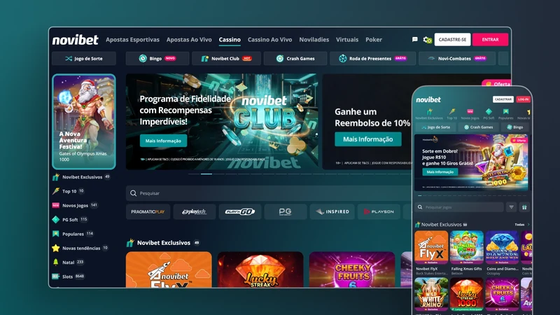 Novibet: aplicativo completo e o maior catálogo de jogos